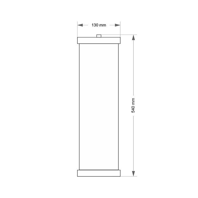 Лицевая панель Legrand Celiane выключателя пятиклавишного титановая 068311