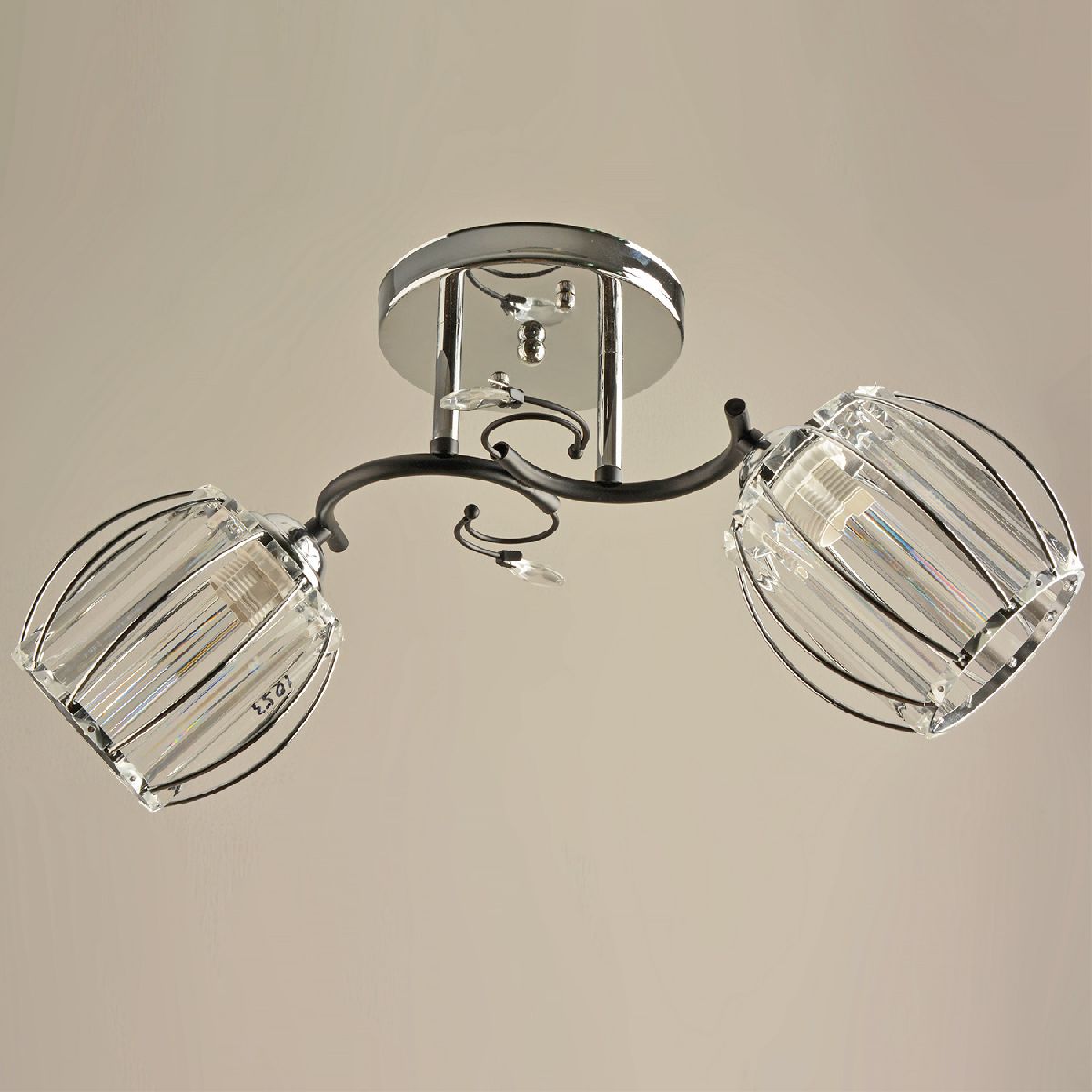 Потолочный светильник Reluce 04631-0.3-02 CR+BK