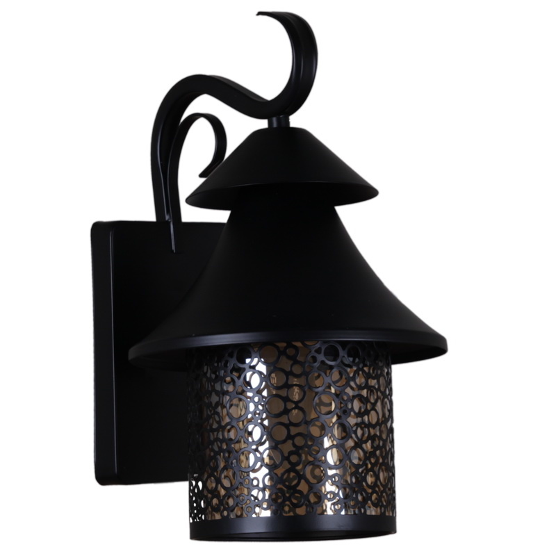 Уличный настенный светильник Reluce 08291-9.2-001U BK