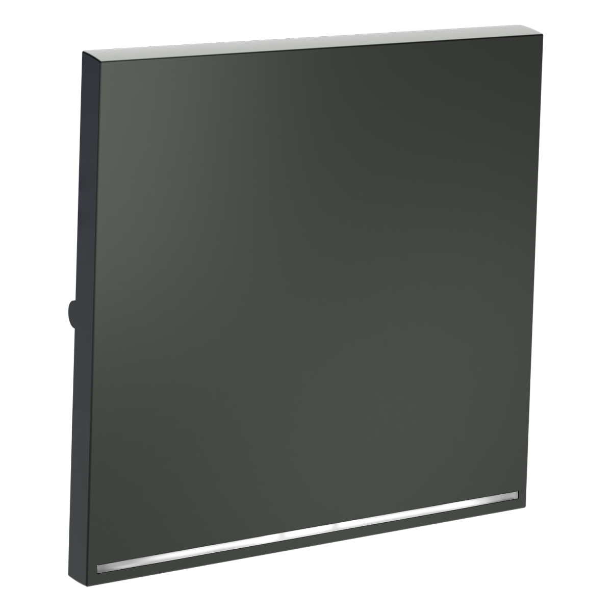 Клавиша для выключателя/переключателя одноклавишного с подсветкой Voltum S70 (титан) VLS000206