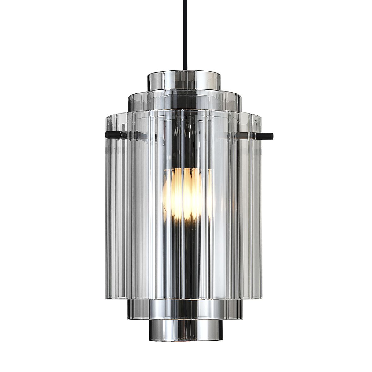 Подвесной светильник Indigo Brandy 11054/1P Smoke V000567