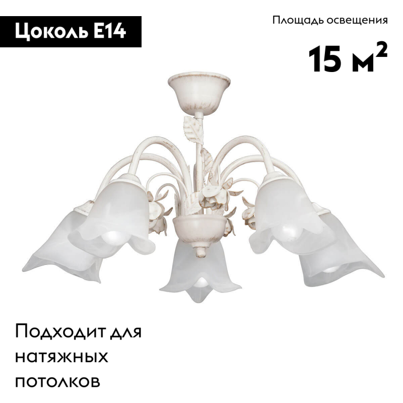 Потолочная люстра Vitaluce V1275-0/5PL