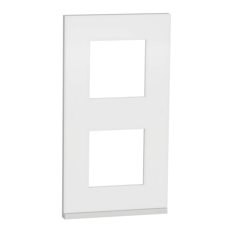 Рамка 2-постовая Schneider Electric Unica New NU6004V89