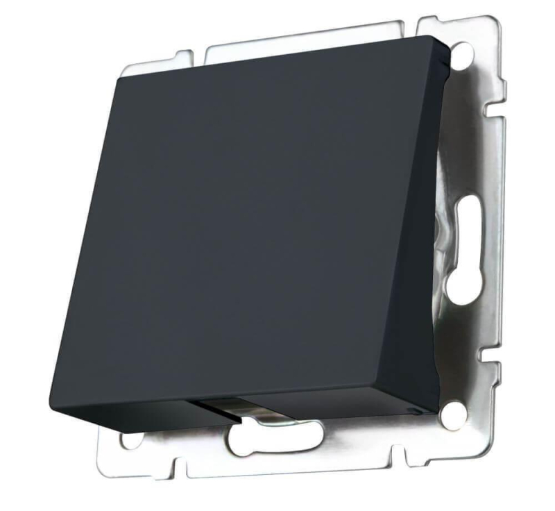 Вывод кабеля Werkel черный матовый WL08-16-01 4690389099878