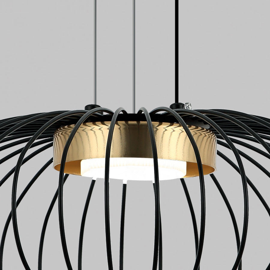 Подвесной светильник IMEX MD.23103-1-P-BK+BR