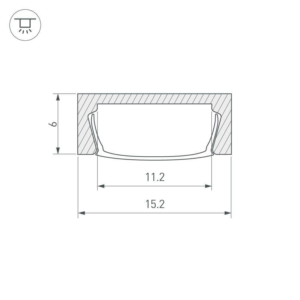 Профиль Arlight Mic 029024