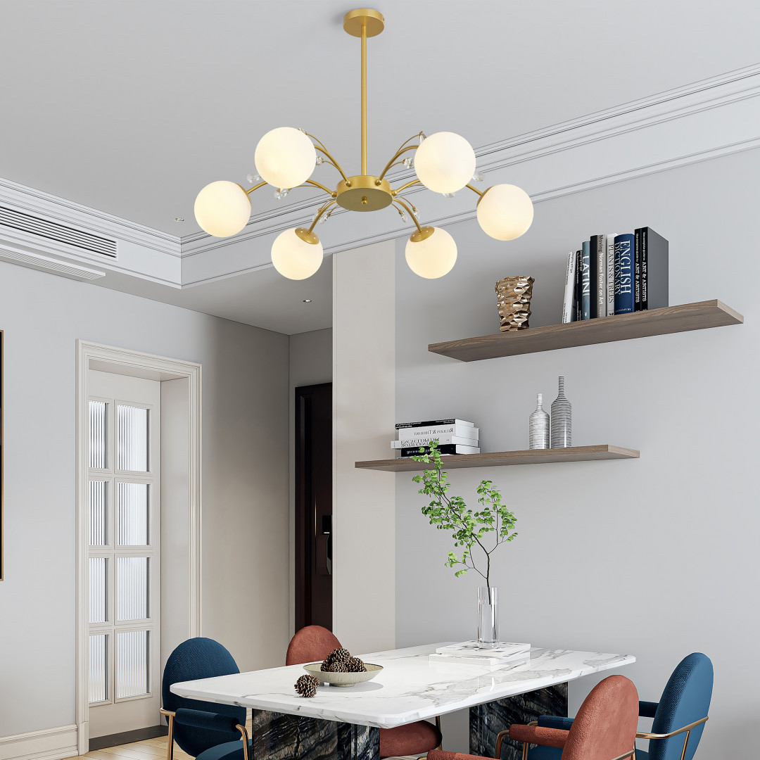 Люстра на штанге Arte Milano Neapolis 273802/6 GD