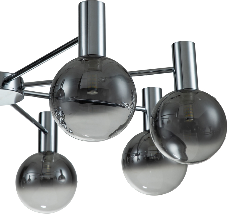 Люстра на штанге Indigo Collana 13015/8R Chrome V000223