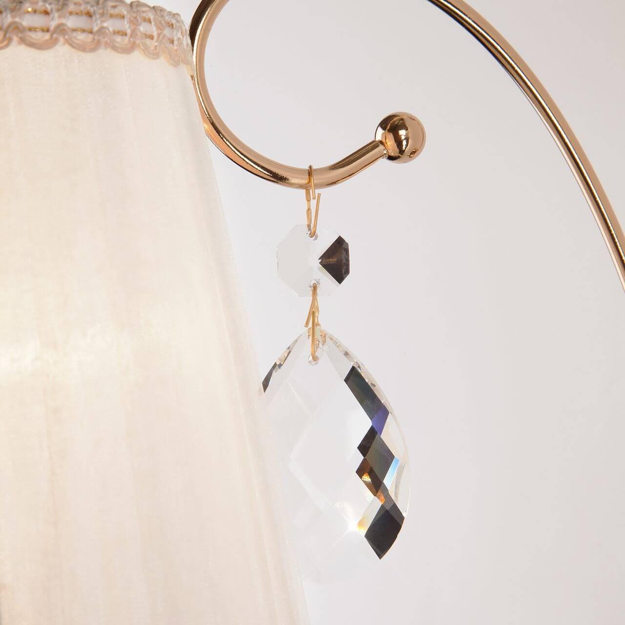 Бра Eurosvet Emiliana 10087/1 золото/прозрачный хрусталь Strotskis