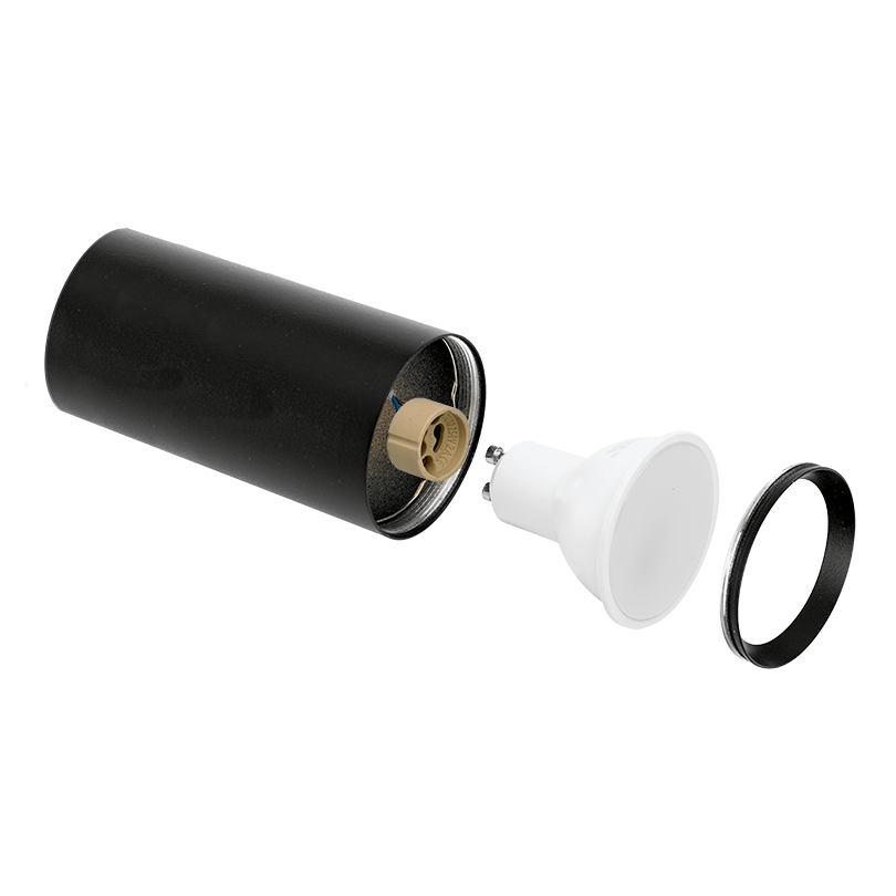 Накладной светильник Wolta Basic WSL-GU10/01BL