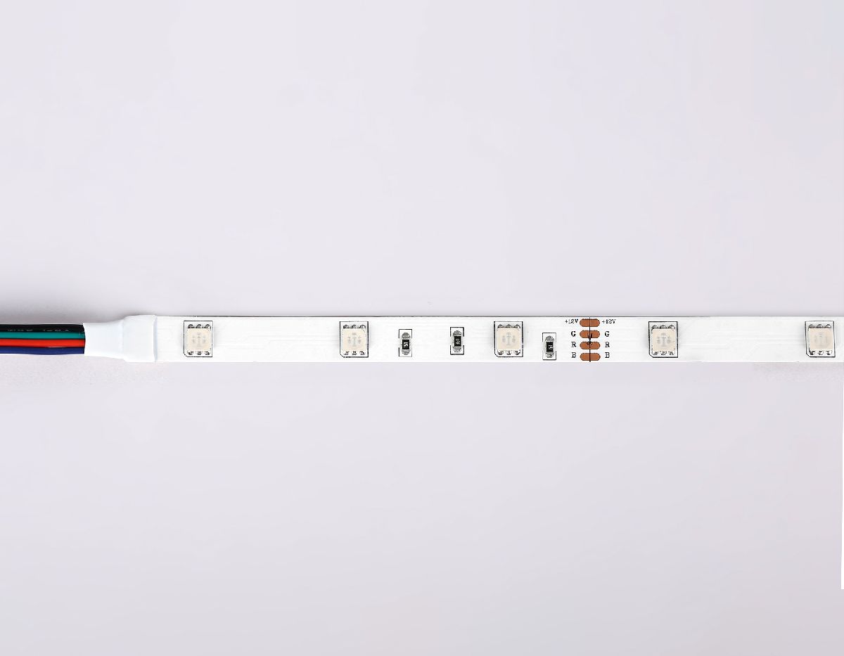 Светодиодная лента Ambrella Light LED Strip 12В 5050 7,2Вт/м RGB 5м IP20 GS2201