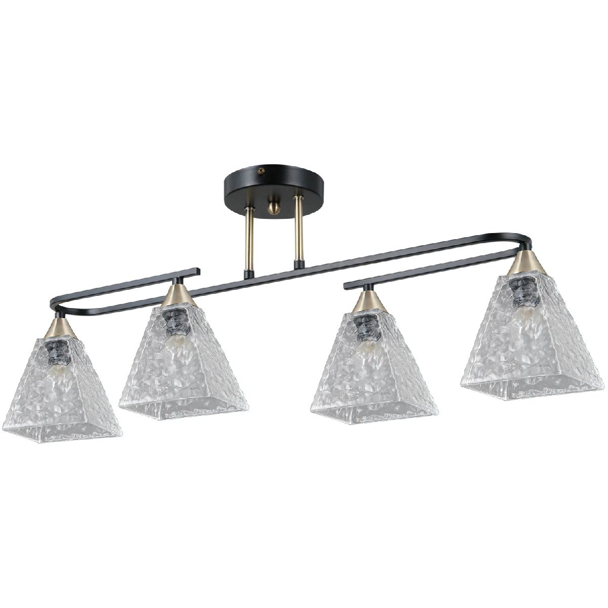 Потолочная люстра Illumico IL0782-4CSQ-25 BK AB AREZZO