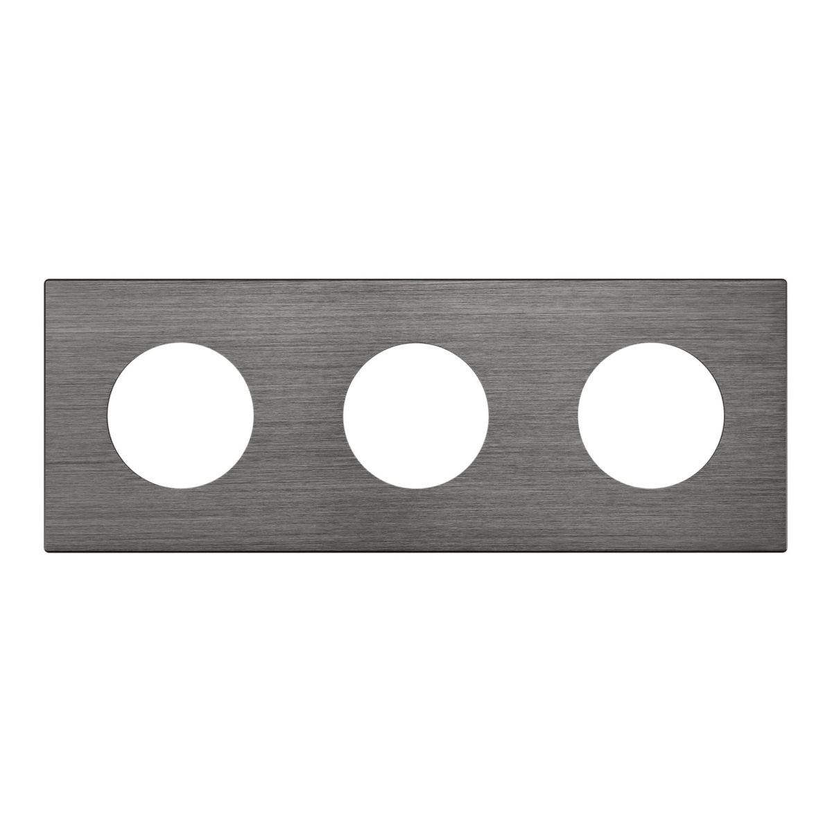 Рамка 3-местная алюминиевая Arlight FRM-PRESTO-ALR-3-GR 043873