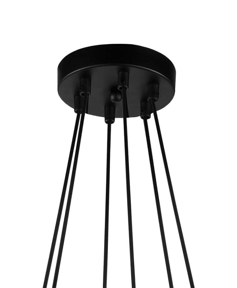 Подвесная люстра Lumien Hall Астарта 4008/6P-BK-DGR