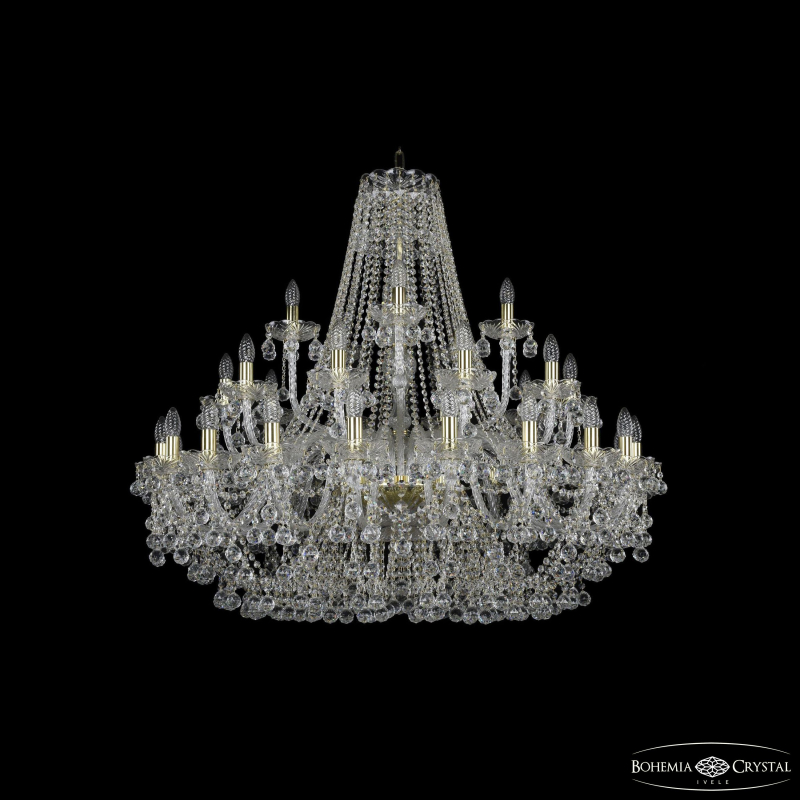 Подвесная люстра Bohemia Ivele Crystal 1409/20+10+5/400 G