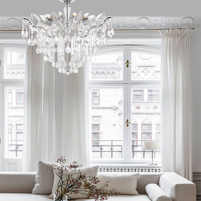 Люстра на штанге Lumien Hall Kaya LH0027/6C-CR