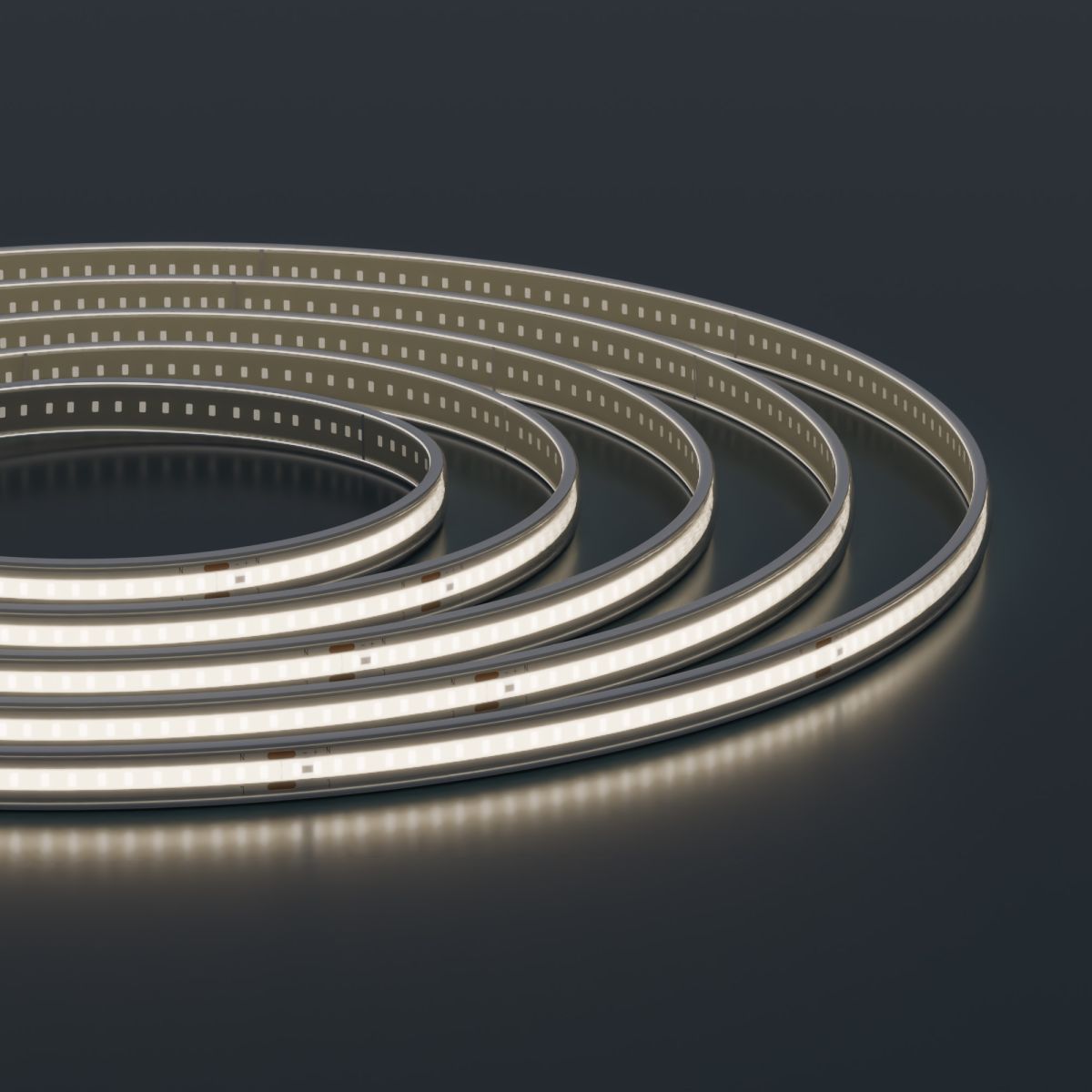 Светодиодная лента Apeyron 220В COB 9Вт/м 6500K 50м IP65 10-112