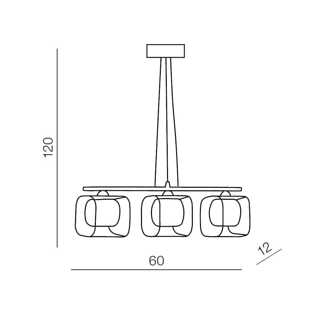 Подвесной светильник Azzardo Happy 3 AZ0484