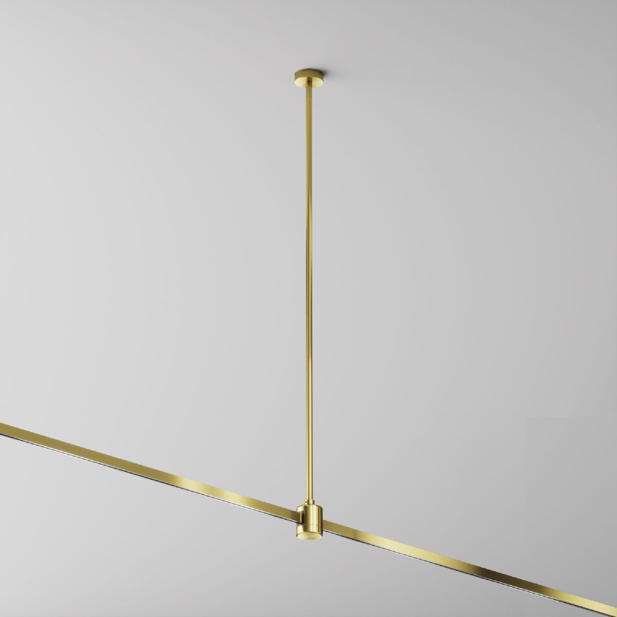 Крепление потолочное с прямым коннектором питания Maytoni Flarity TRA159С-IPC1-BS