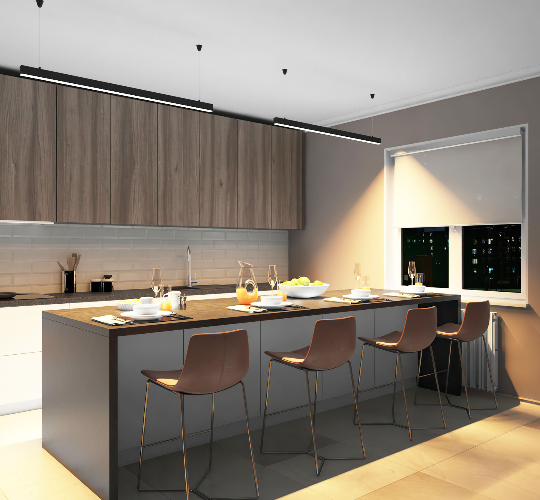 Подвесной светильник Denkirs DK9123-BK