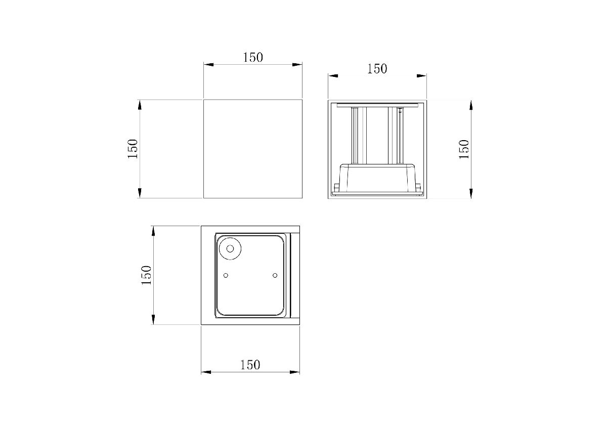 Уличный настенный светильник Maytoni Fulton O572WL-L20GR3K