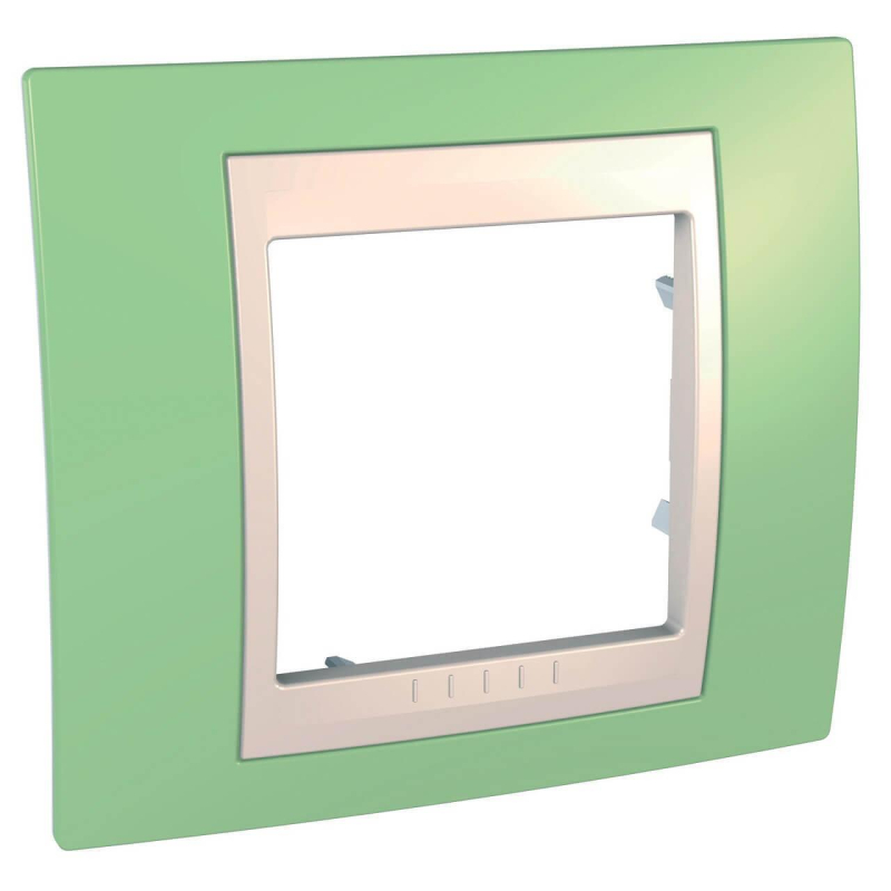 Рамка 1-постовая Schneider Electric Unica Хамелеон MGU6.002.563