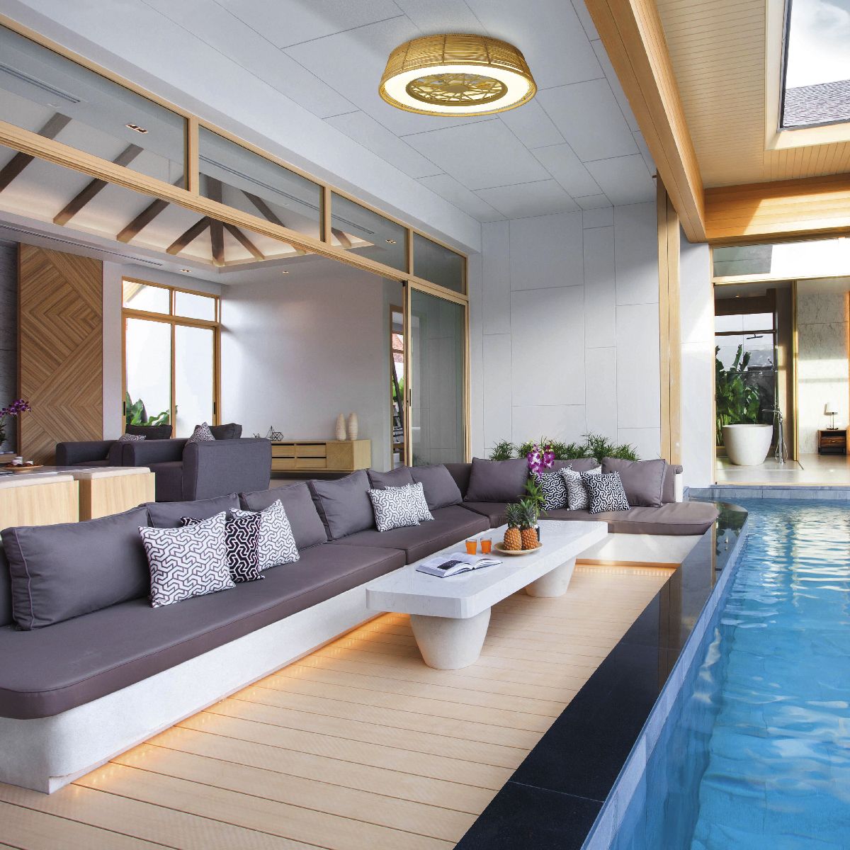 Люстра-вентилятор Mantra Indonesia 8225