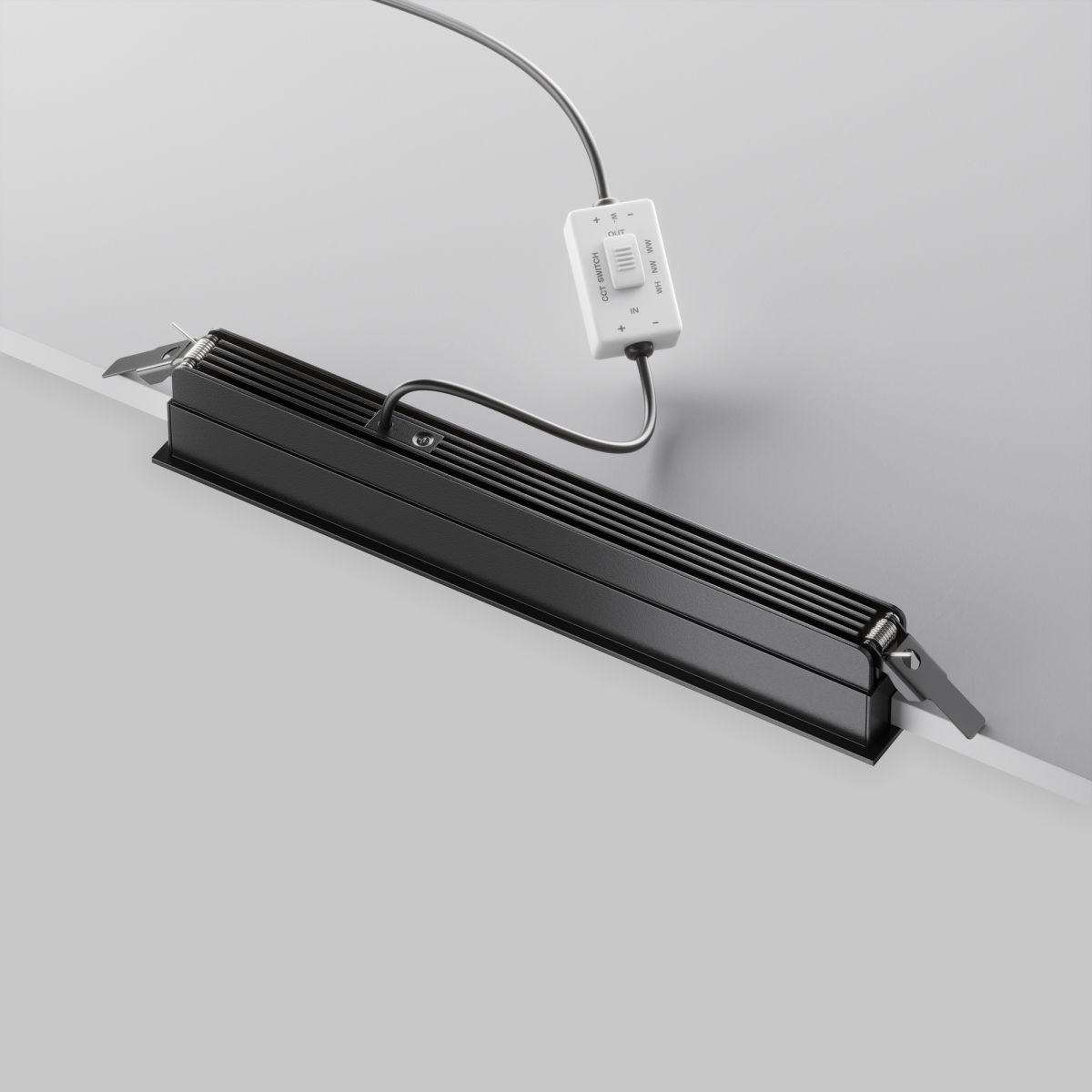 Встраиваемый светильник Maytoni Parete DL100-12W2.7-3-4K-B