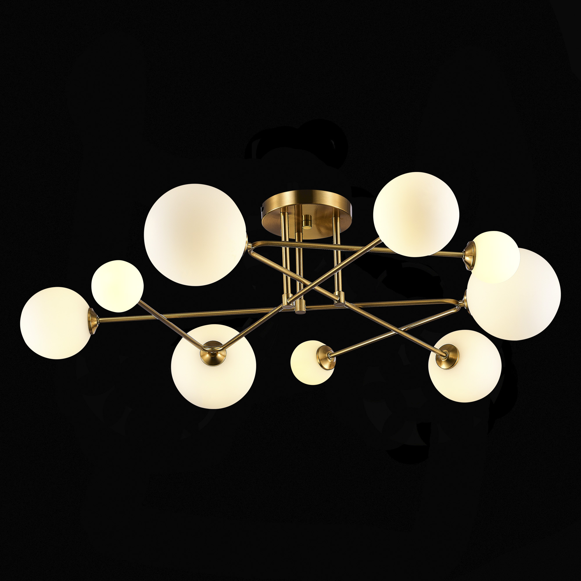 Люстра на штанге Evoluce Fantini SLE2211-302-09