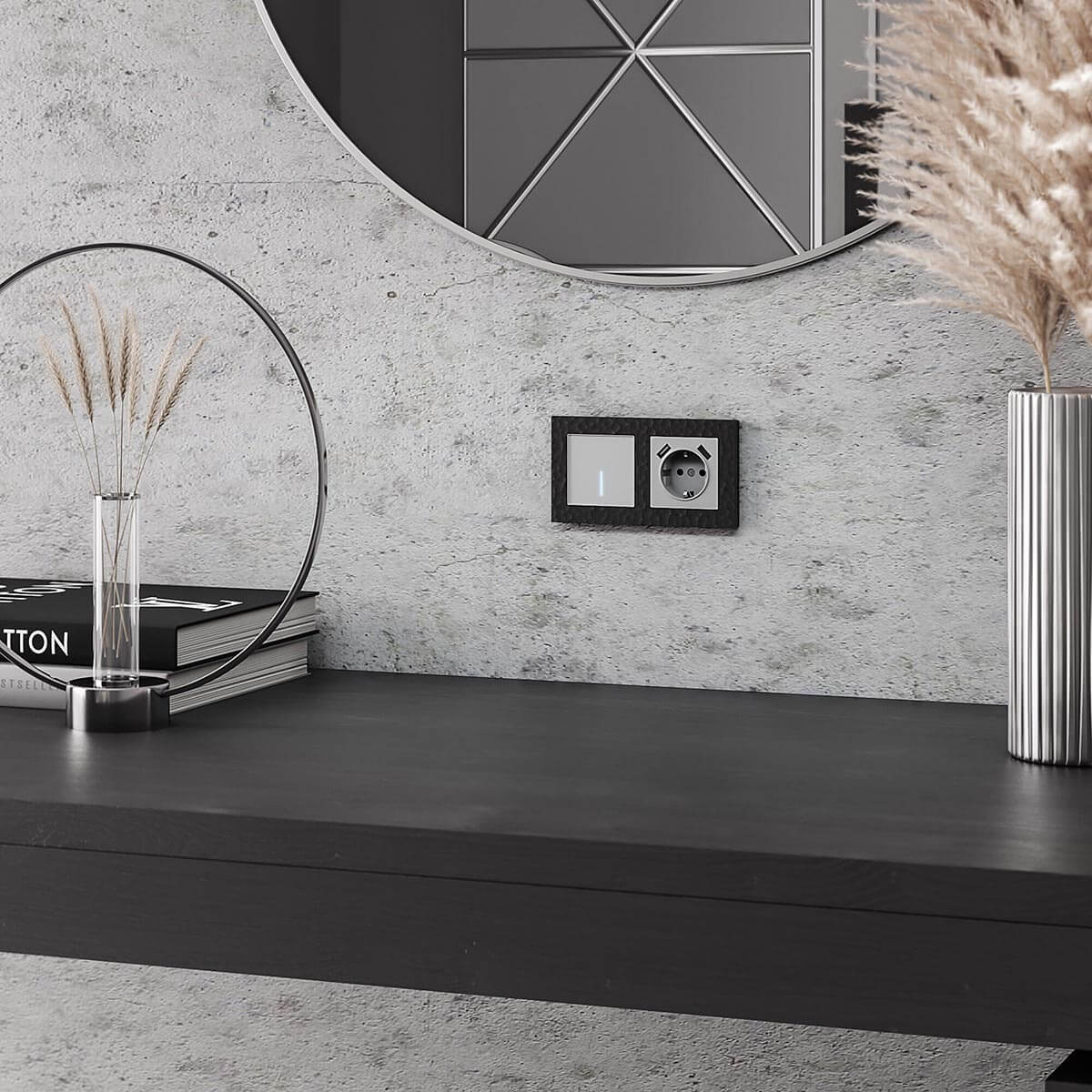 Сенсорный выключатель одноклавишный с подсветкой Werkel 4690389179525 W4510006