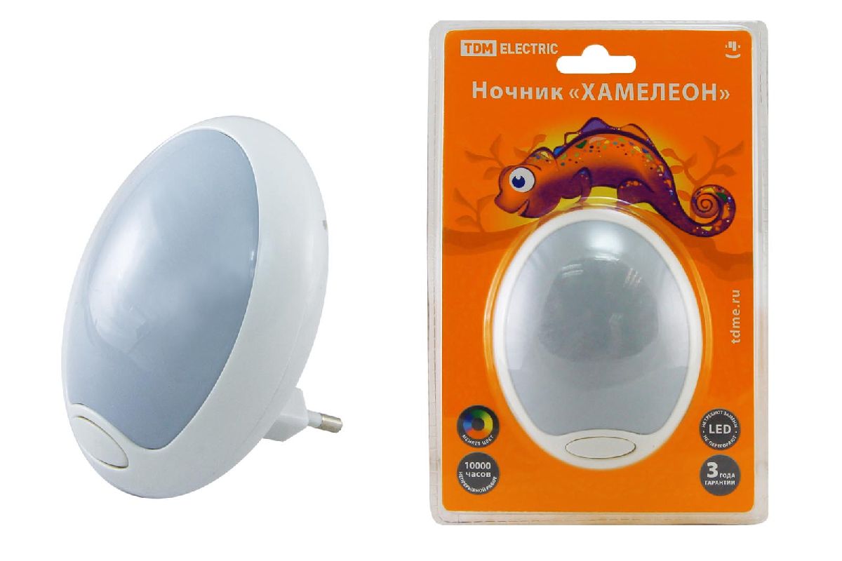 Светильник-ночник TDM Electric Хамелеон SQ0357-0006