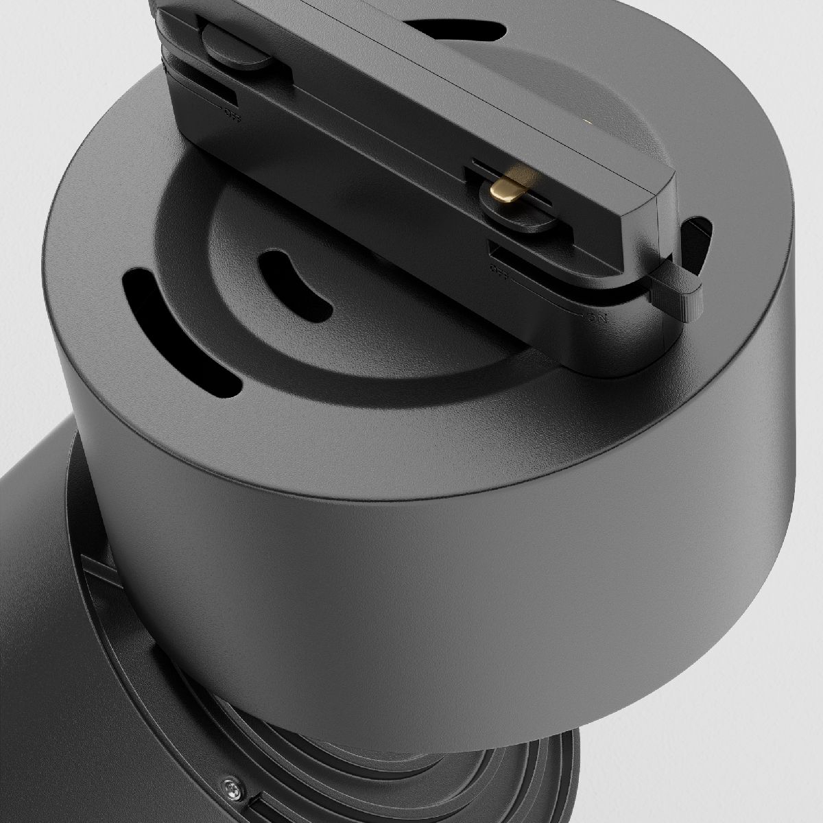 Трековый светильник Maytoni Technical Yin TR084-1-15W4K-B