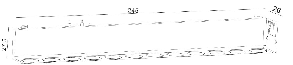 Трековый светильник SWG PRO DL-SLIM-DRWH-12-CCT 022081