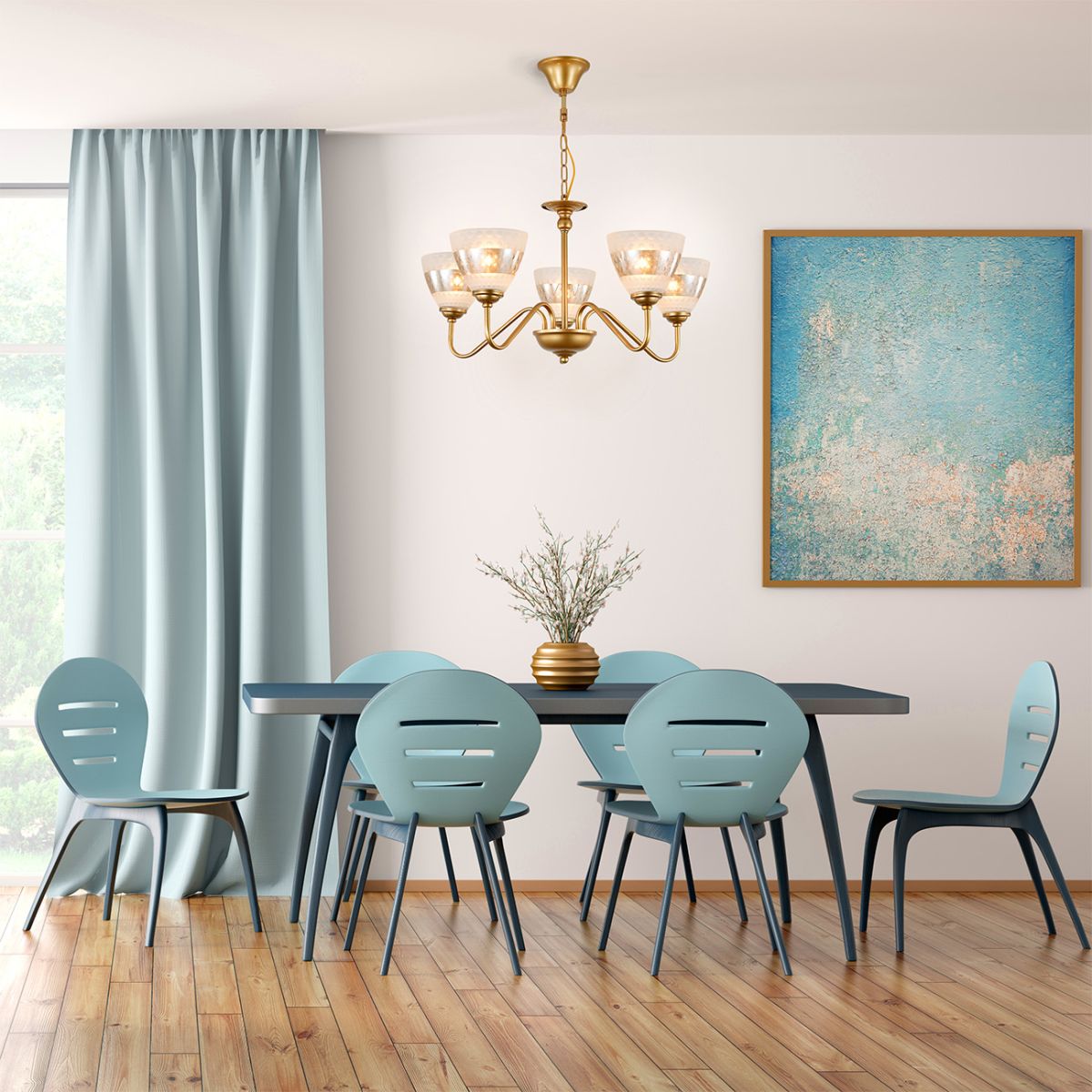 Подвесная люстра Escada Ruth 2109/5S