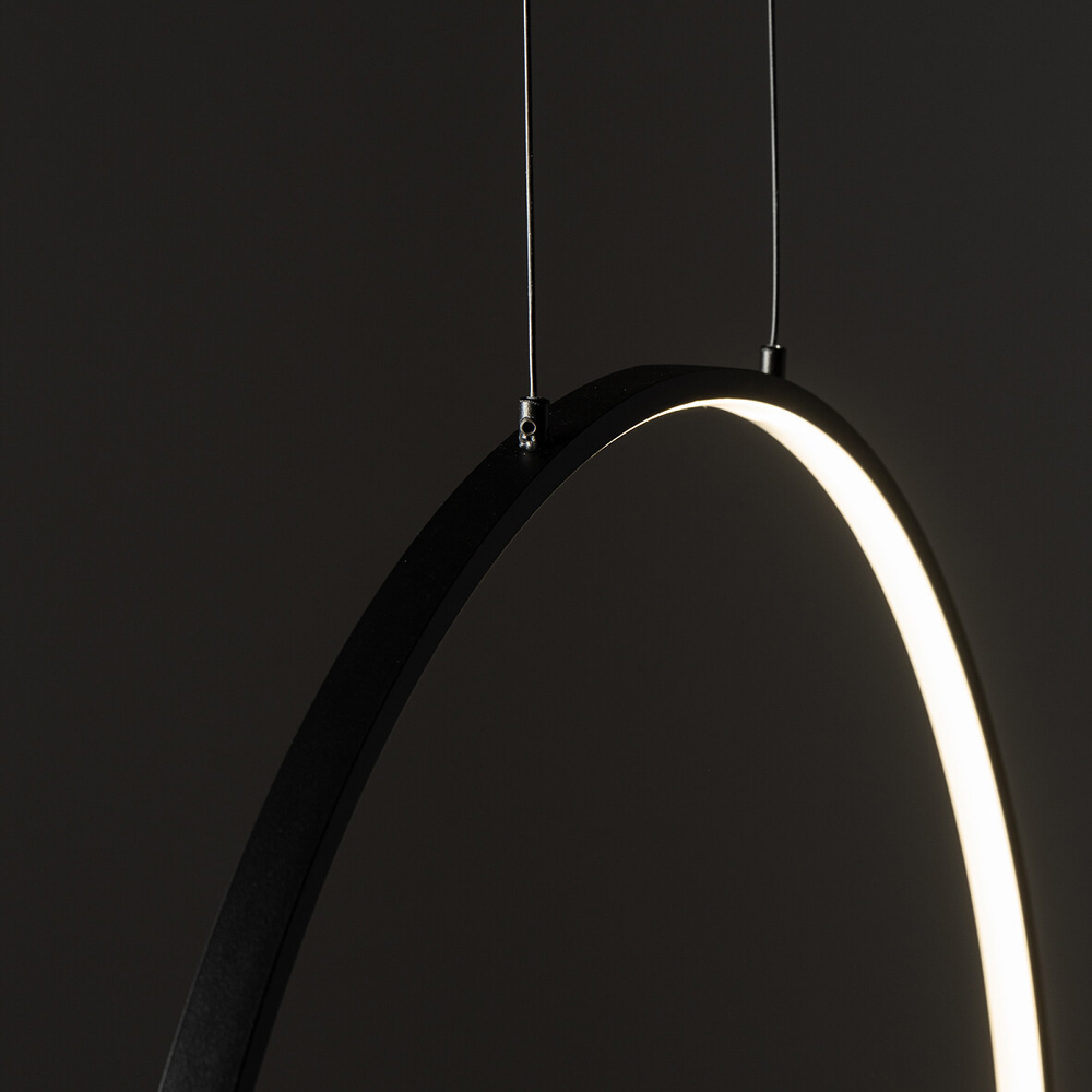 Подвесной светильник Nowodvorski Circolo Led S Black 10860
