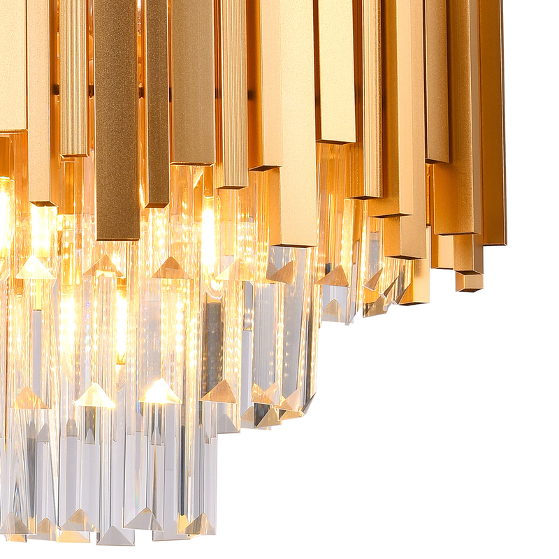 Подвесная люстра Natali Kovaltseva BELLEZZA 81427/4C GOLD