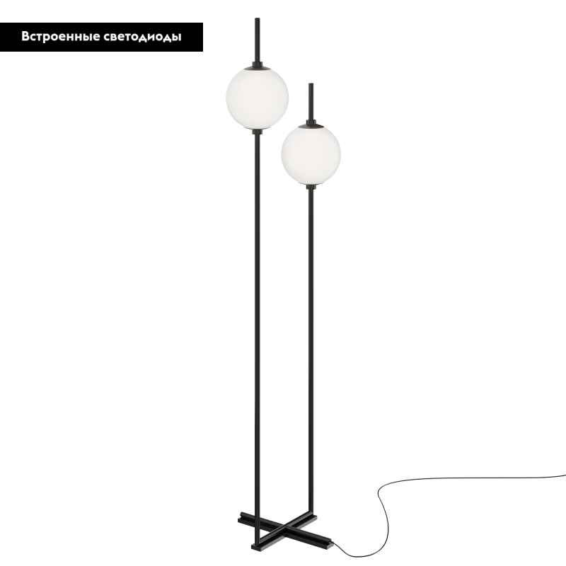 Торшер Maytoni The Sixth Sence Z020FL-L12BK