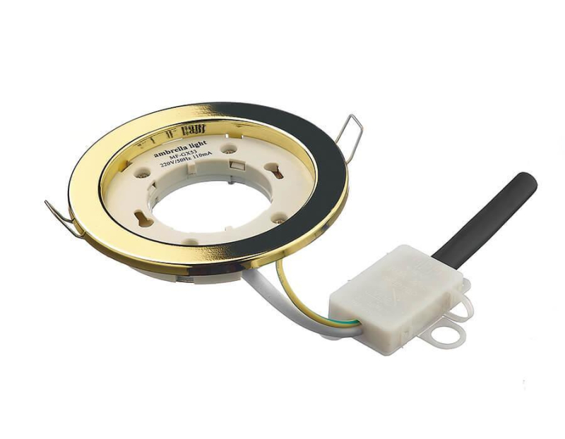 Встраиваемый светильник Ambrella Light GX53 Classic GX53-11 золото