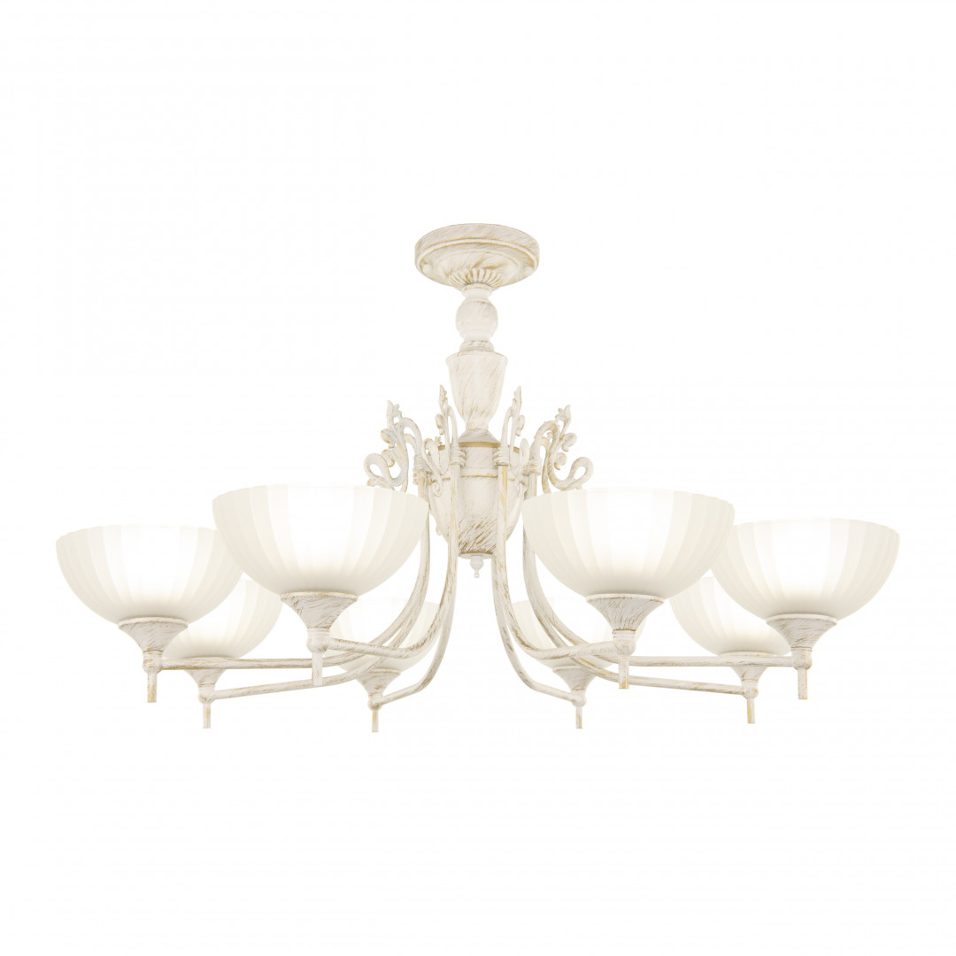 Потолочная люстра Arte Milano 340049/8 WT+G