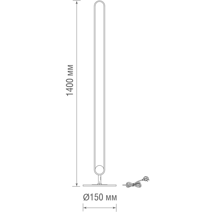 Торшер Donolux Nimbo T111024RGB24WB