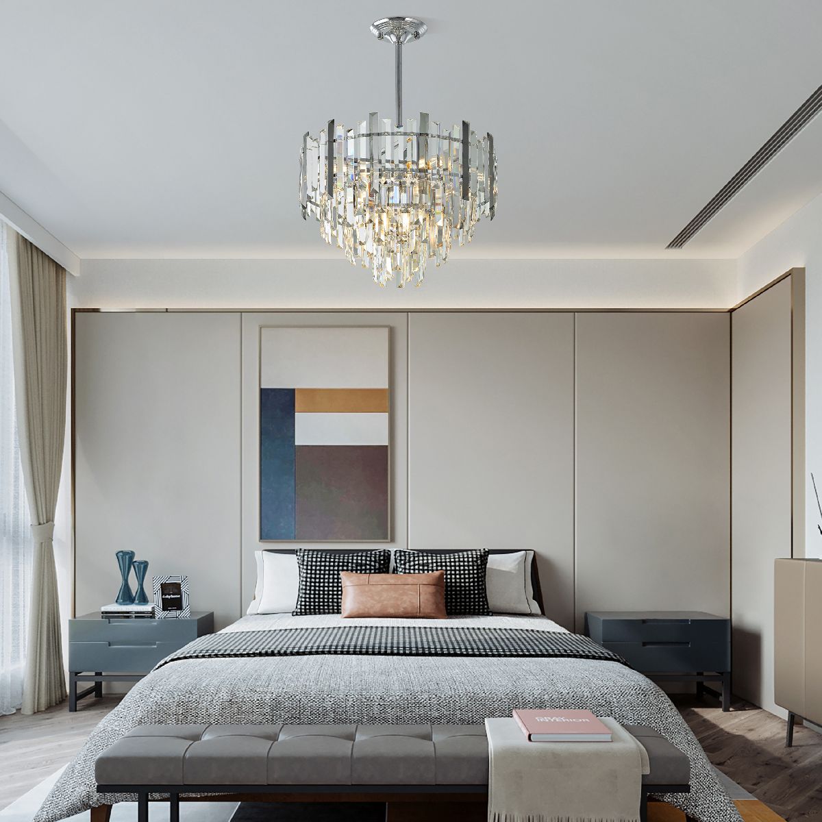 Люстра на штанге Arte Milano Sorrento 374409/7/300/470 CR