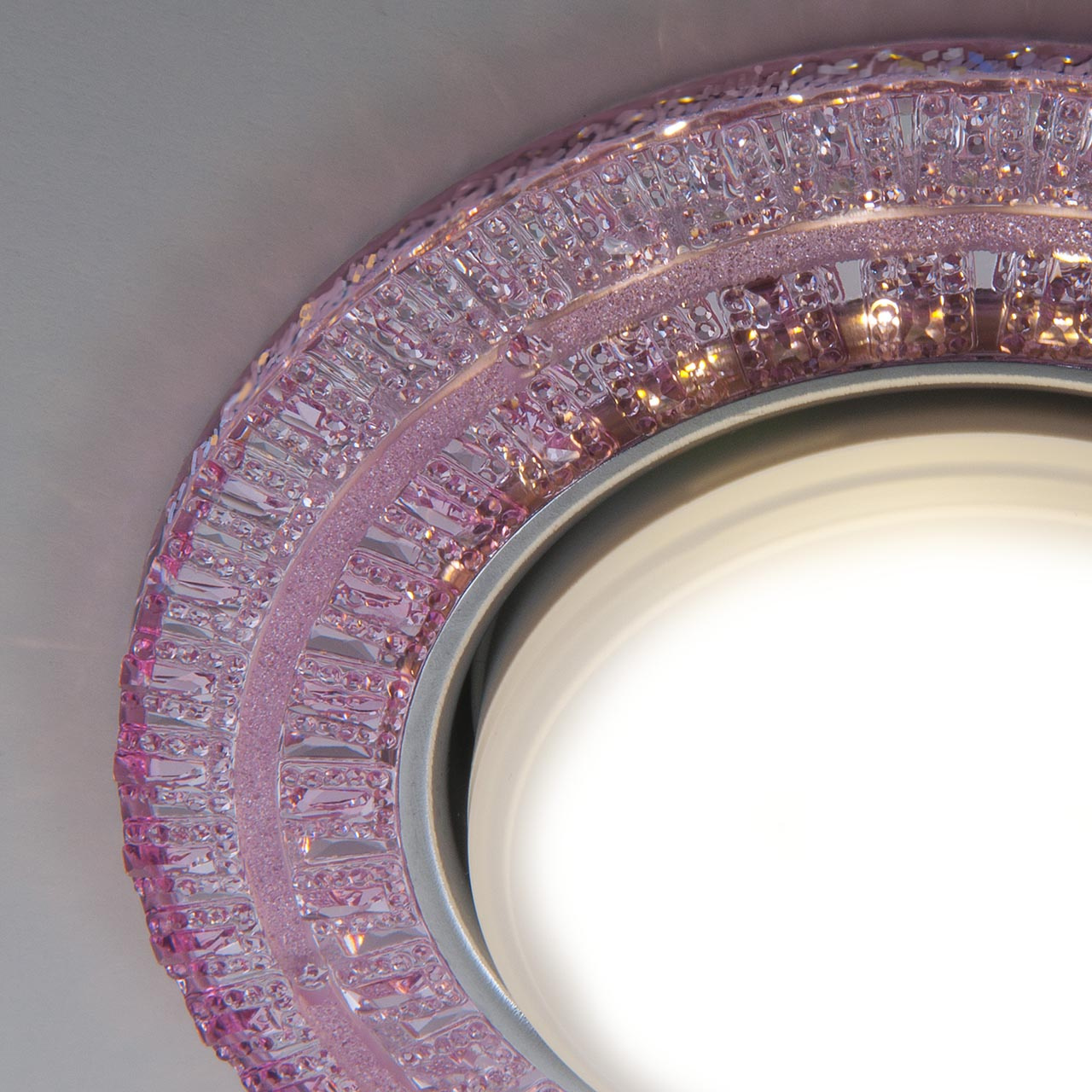 Встраиваемый светильник Elektrostandard 3028 GX53 PK розовый 4690389134050