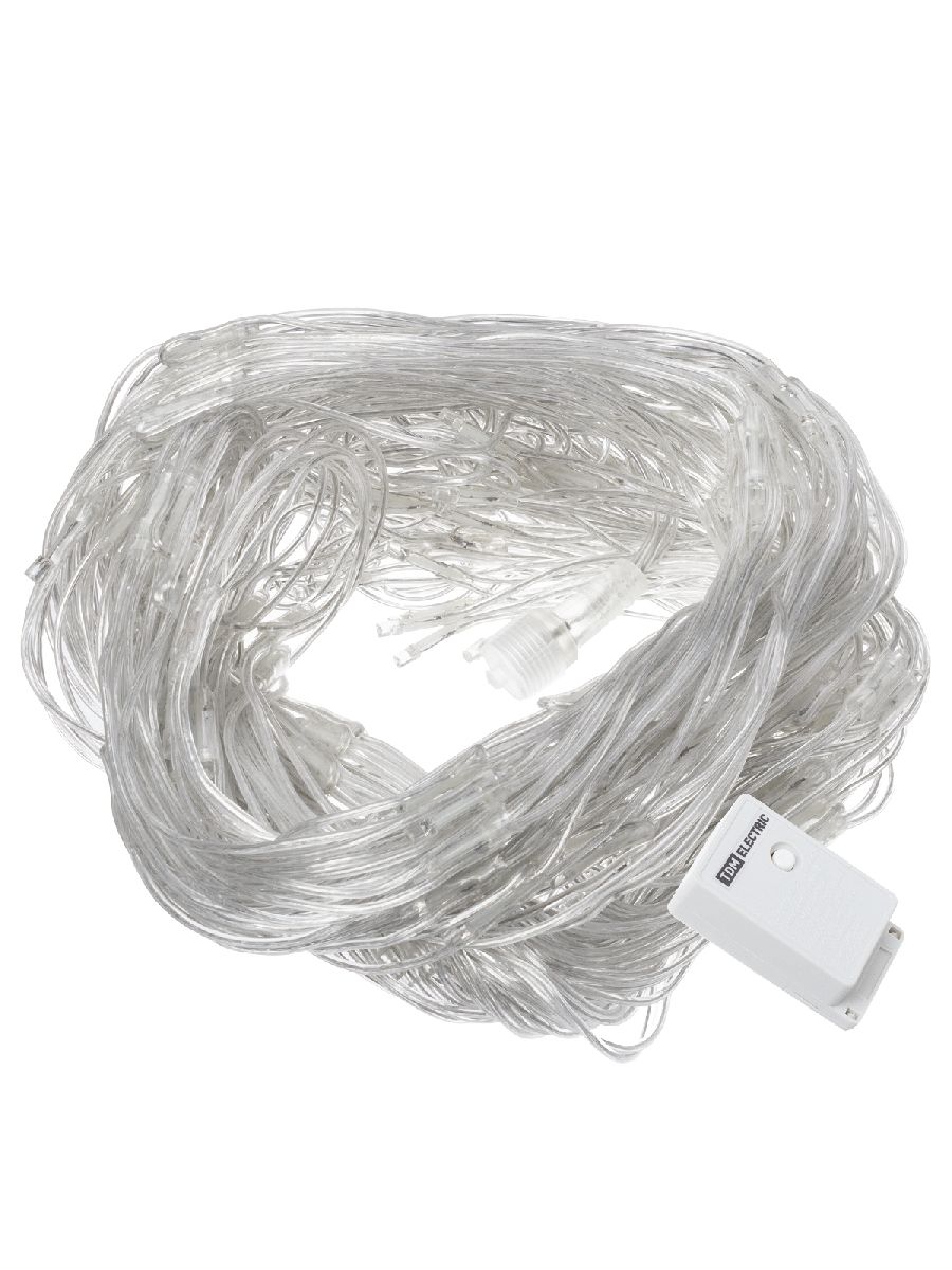 Уличная светодиодная гирлянда TDM Electric Сеть 220V холодный белый 8 режимов SQ0361-0031