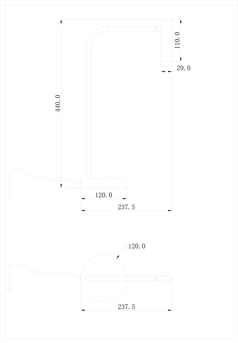 Настольная лампа Donolux Saga T111018WW3TLBBr