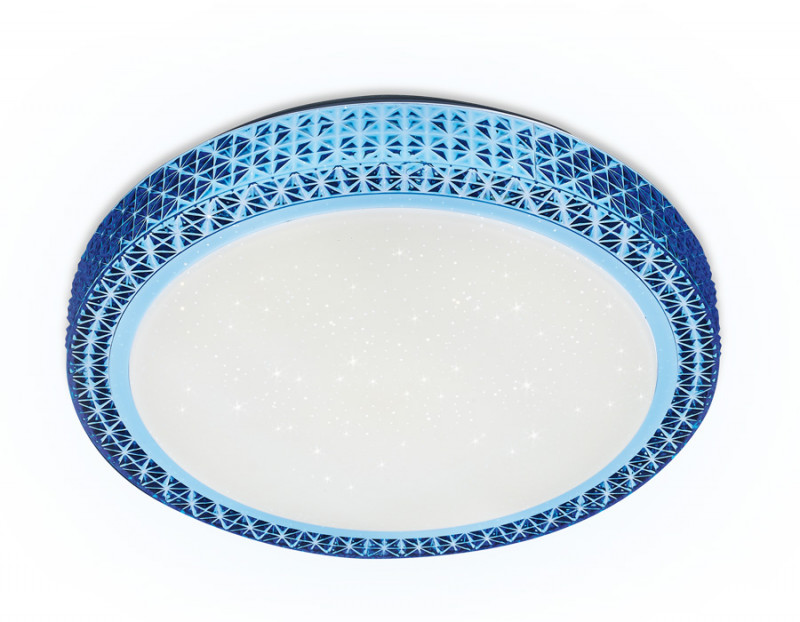 Накладная люстра Ambrella Light F85 BL 48W D400