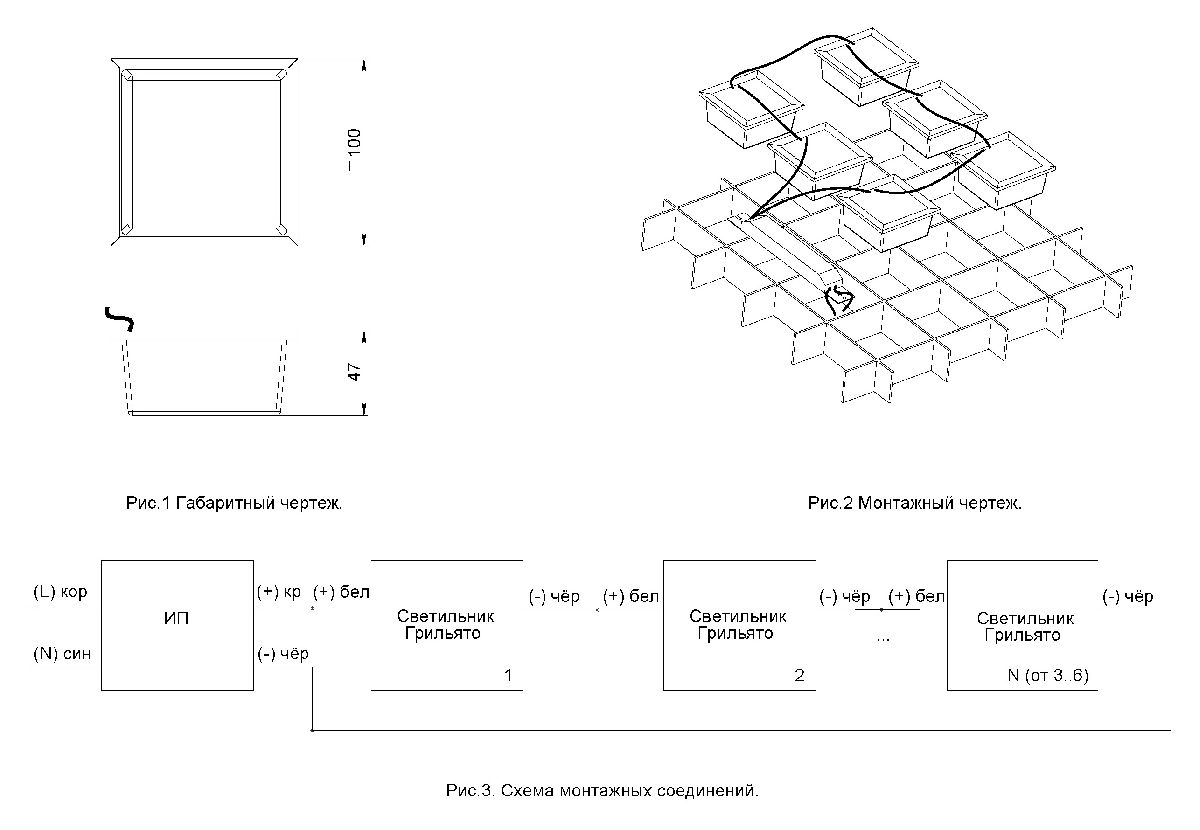 Накладной светильник Светон Бординг 1-14-Д-120-0/ПЛ/О-4К80-В40 CB-C0900040