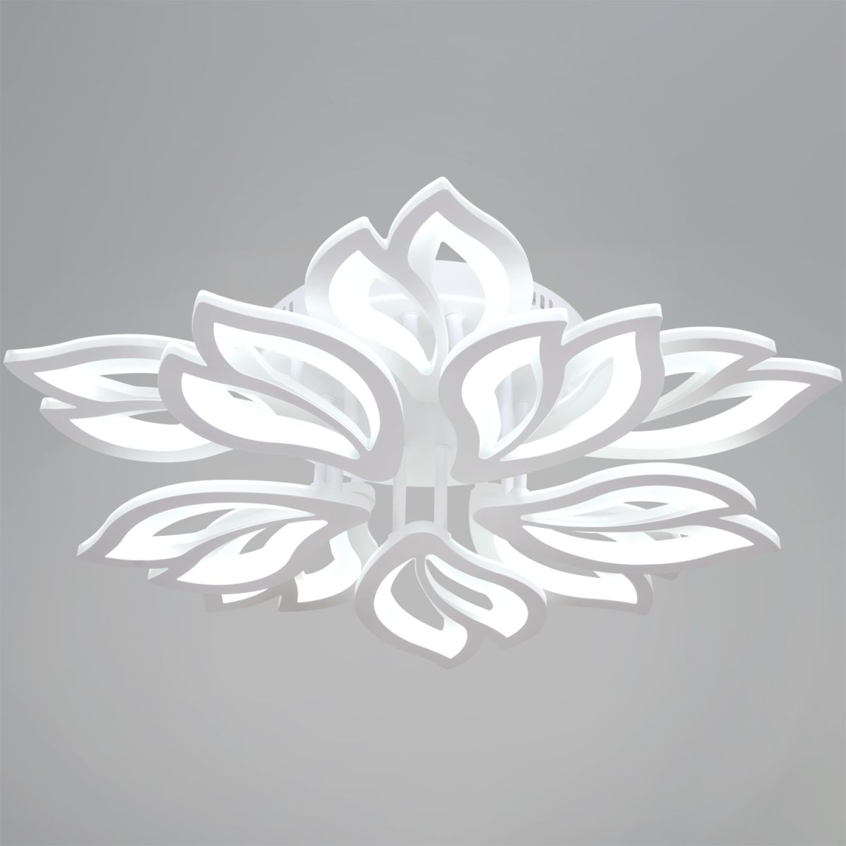 Потолочная люстра флористика Reluce 00150-0.3-5+5 WH