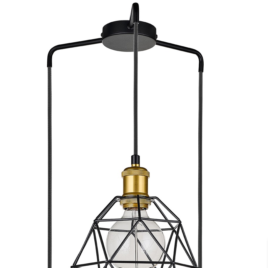 Подвесной светильник 33 Идеи PND16S.03.04.003BL.GO-IKS.BL