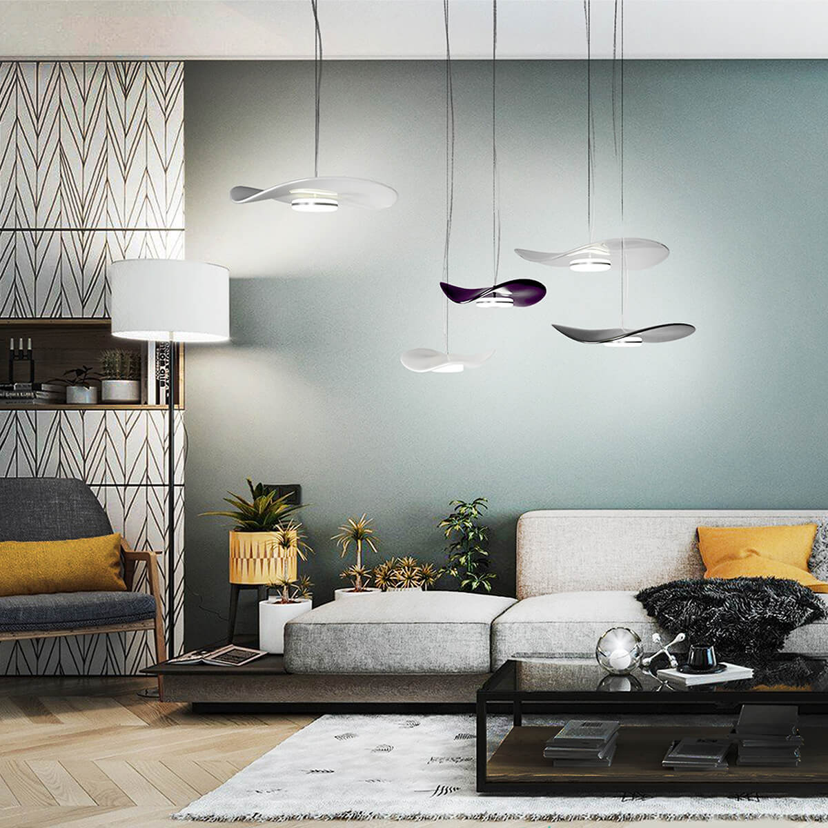 Подвесной светильник Odeon Light FLUENT 4858/13L