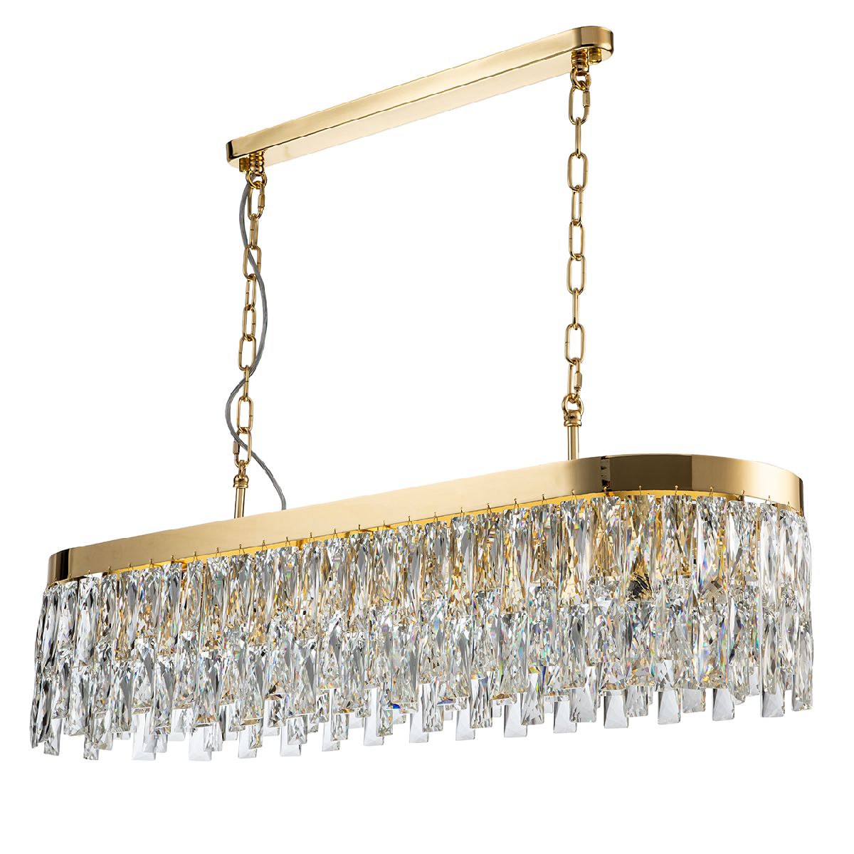 Подвесная люстра Indigo Anna 12029/10PL Gold